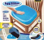 with-black-cover-non-slip-egg-sitter-gel-seat-cushion-soft-sitting-support-pad-cushion-for-car-and-office-chair-seat-pads-breathable-honeycomb-bike-seat-foam – 1